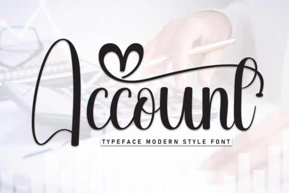 Account: A Sweet Handwritten Font for Branding
