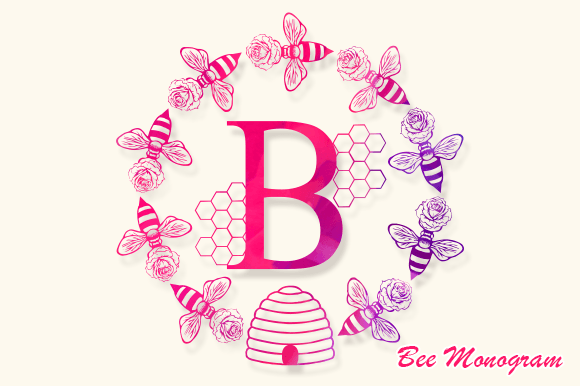 Bee Monogram: A Font That Adds Character to Branding