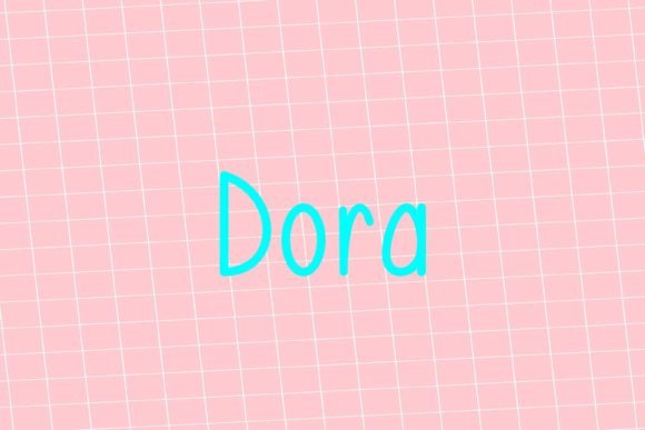 Dora: A Handwritten Font That Adds Warmth to Digital Design