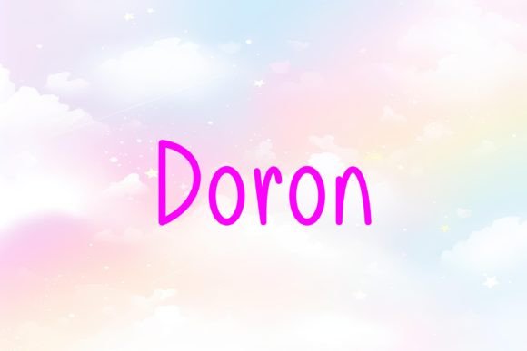 Doron: A Font That Brings Personality to Your Brand
