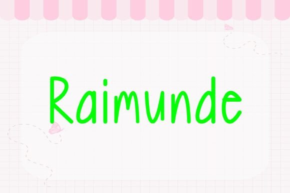Font Choice That Speaks Volumes: Raimunde in Action