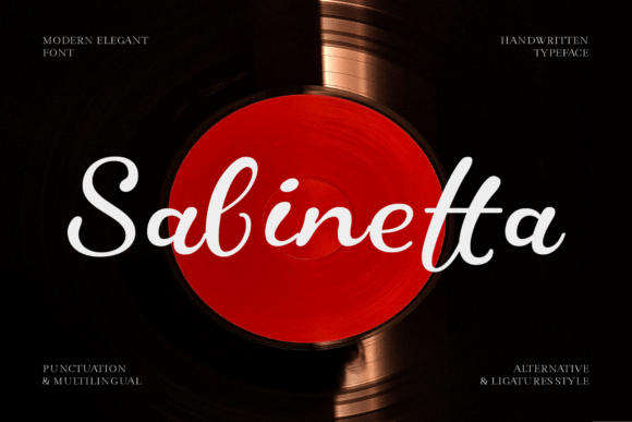 Font That Elevates Your Brand: Sabinetta