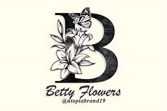 Font That Speaks Volumes: Betty Flowers Monogram in Action
