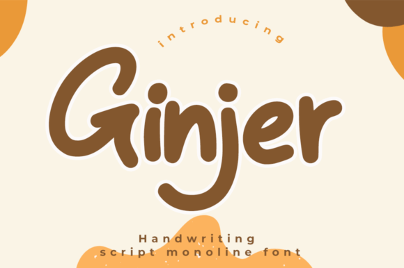 Ginjer: A Script Font That Elevates Your Brand’s Visual Story