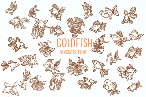 Gold Fish: A Creative Font for Digital Branding