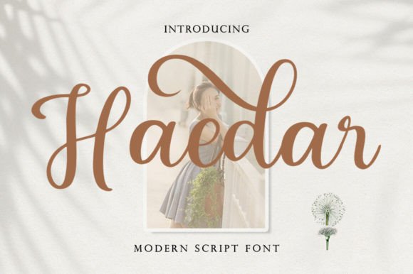 Haedar: A Font That Breathes Life into Every Craft Project