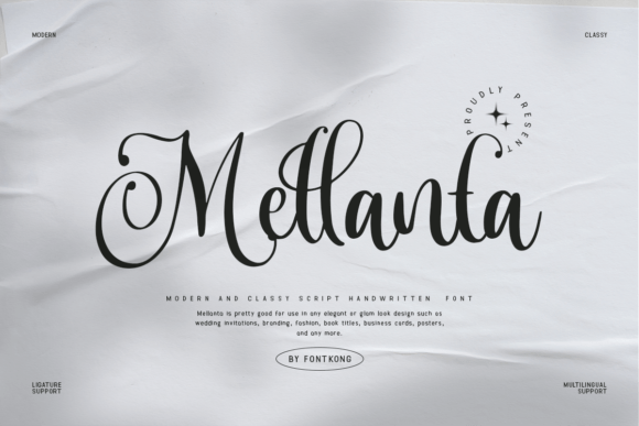 Mellanta Script Font: A Stylish Upgrade for Your Brand