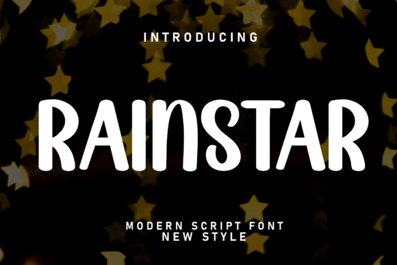 Rainstar: A Handwritten Font for Digital Design