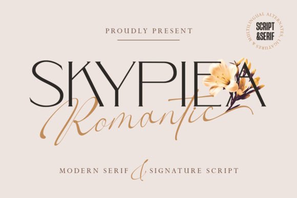 Skypiea Romantic: A Versatile Font for Modern Web Design