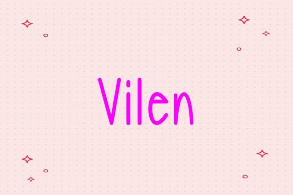Vilen: A Handwritten Font That Adds Charm to Every Project