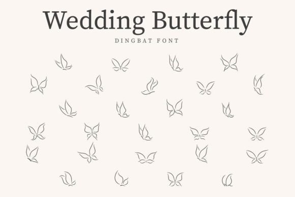 Wedding Butterfly Font: A Designer’s Secret Weapon for Campaigns