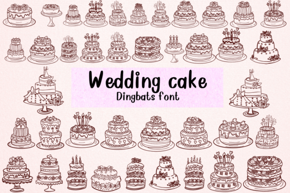 Wedding Cake Font Review