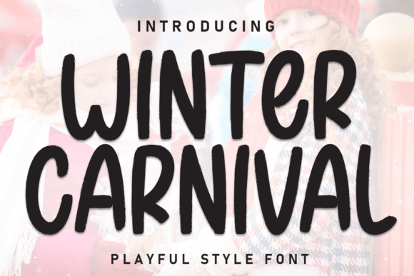 Winter Carnival: A Warm Script Font for Digital Design