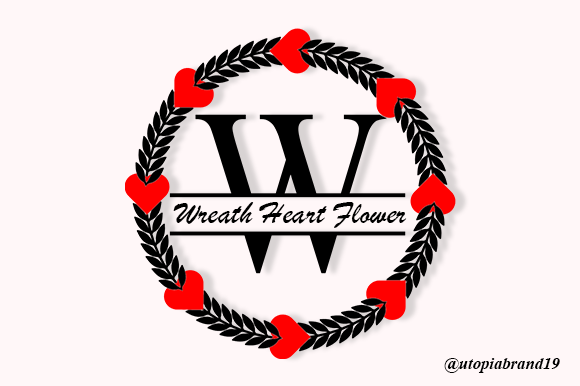 Wreath Heart Flower
