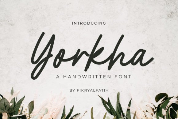 Yorkha: A Script Font That Elevates Campaigns with Elegance